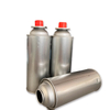 Latas de gás de butano imprimindo latas de lata de aerossol vazias