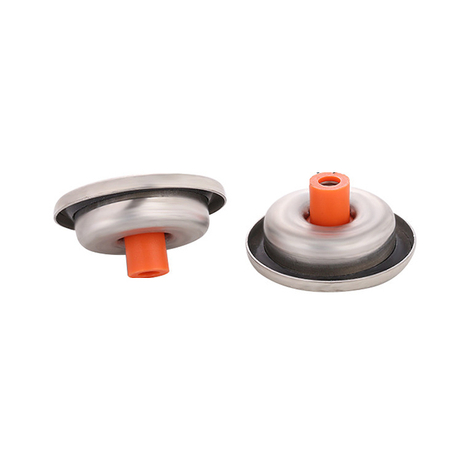 Válvula de aerossol de rosca fêmea de 1 polegada para lata de refrigerante