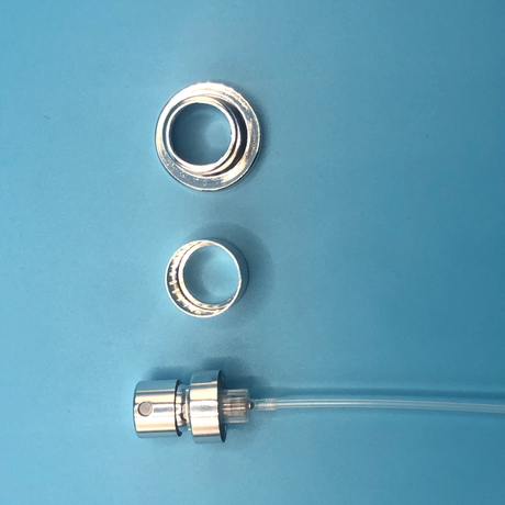 Aplicação de fragrâncias sofisticadas de pulverizador de bomba de perfume elegante para ocasiões especiais