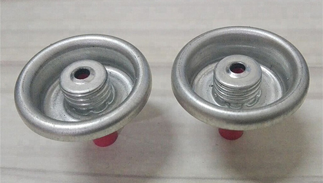 V&aacute;lvula de parafuso com camada &uacute;nica ou camada dupla para lata de g&aacute;s butano