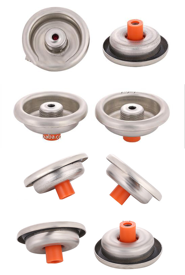 V&aacute;lvula de aerossol de rosca f&ecirc;mea de 1 polegada para lata de refrigerante