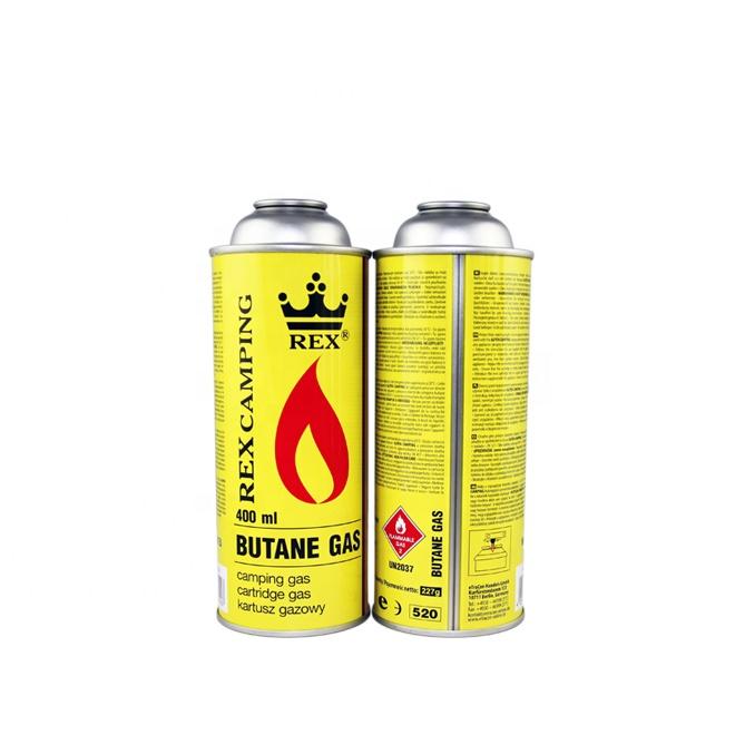 latas de lata de acampamento de g&aacute;s