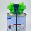 Pulverizador de aerossol versátil com tubo dobrável e bloqueio - solução de limpeza e manutenção multiuso