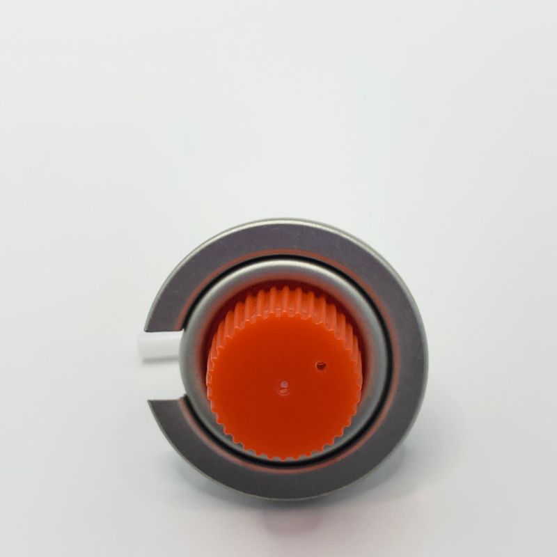 Válvula de fogão a gás butano elegante e moderna com recursos de segurança integrados elegantes e seguros