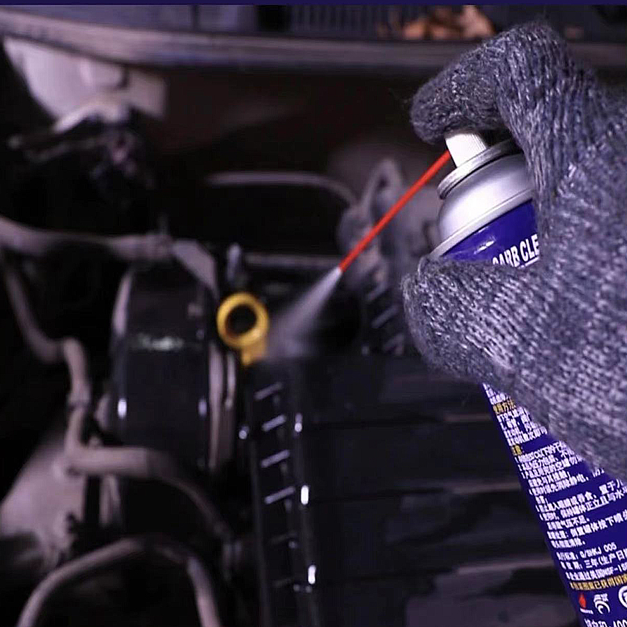 V&aacute;lvula de limpeza do carburador V&aacute;lvula de lubrificante WD40 ((3)