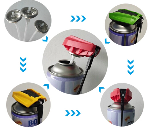 sprayhead com tubo dobr&aacute;vel