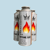 latas de latas de gás vazias latas de latas válvula de lata de aerossol vazia