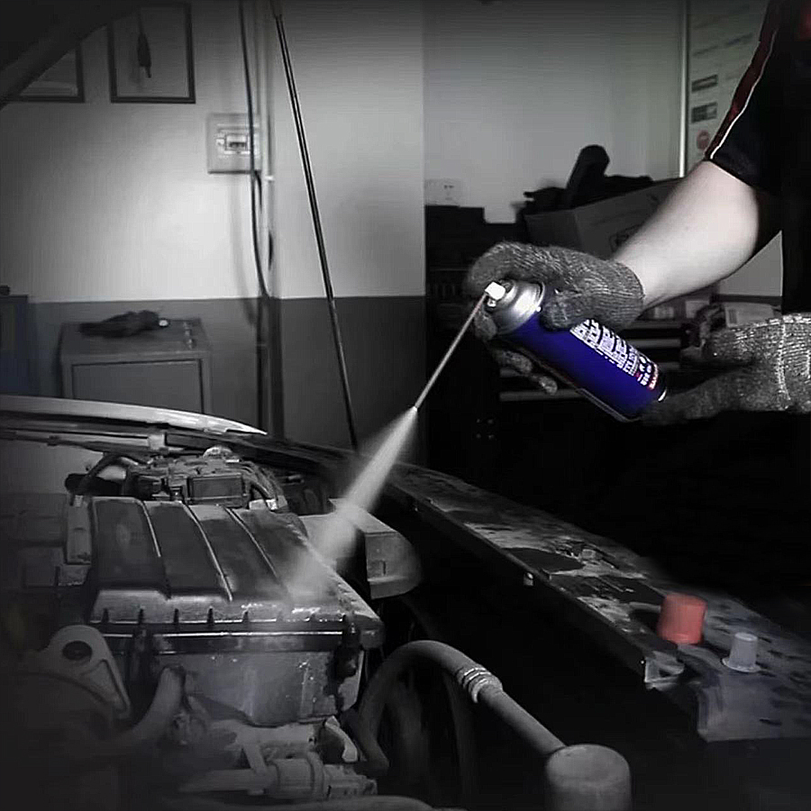 V&aacute;lvula de limpeza do carburador V&aacute;lvula de lubrificante WD40 ((7)