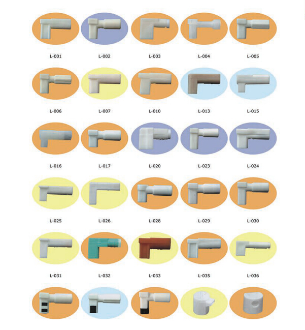 Atuador de bomba de aerossol de pl&aacute;stico para m&aacute;quina de enchimento