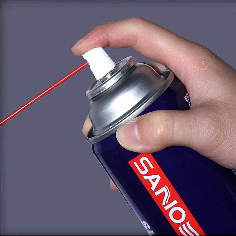 V&aacute;lvula de limpeza do carburador V&aacute;lvula de lubrificante WD40 ((5)